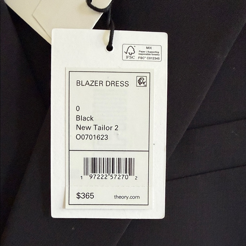 Theory blazer dress in stretch wool - Picture 6 of 9